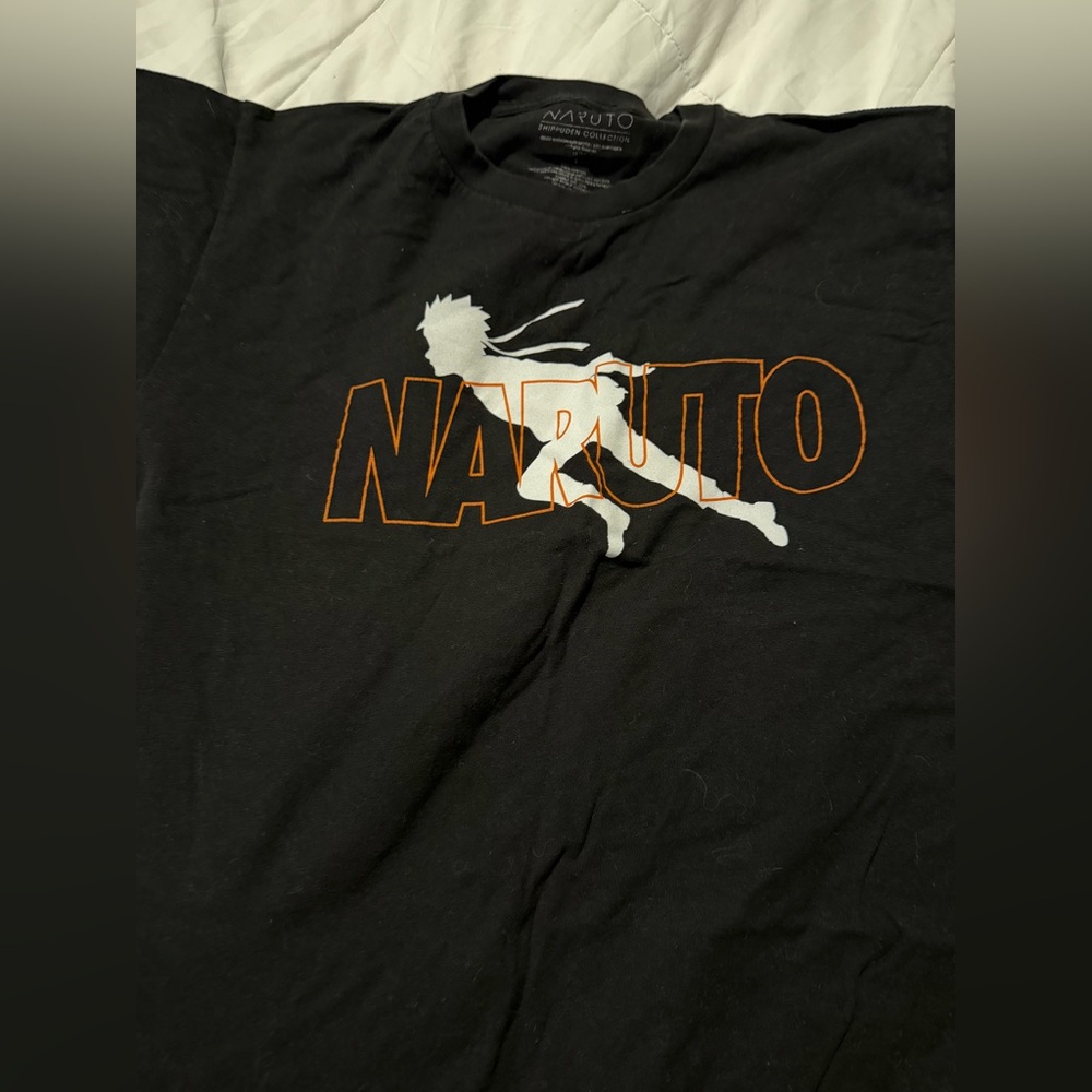 Naruto Black Graphic T-Shirt